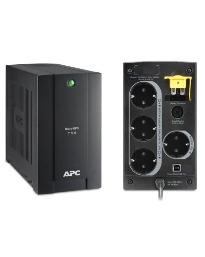 BC750-RS APC Back-UPS 750 ВА. Источник бесперебойного питания. APC в Пушкино