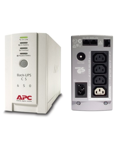 BK650EI APC Back-UPS 650 ВА. Источник бесперебойного питания. APC в Пушкино