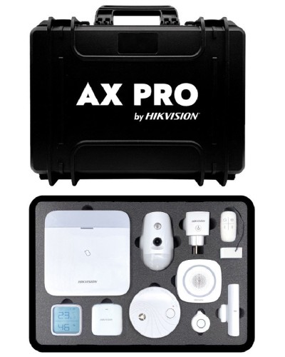Демо-кейс AX PRO Hikvision. Демонстрационный комплект. AX PRO Hikvision в Пушкино