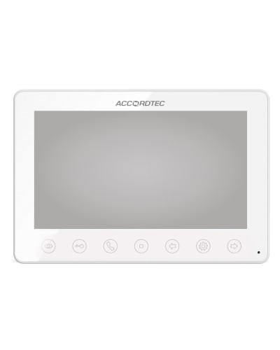 AT-VD751C/M WH. Монитор домофона цветной с функцией «свободные руки». AccordTec в Пушкино