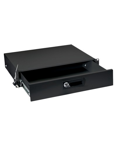 DRW-2U-BK (8637c). Ящик для документов 2U, глубиной 360 мм, цвет черный. CABEUS в Пушкино