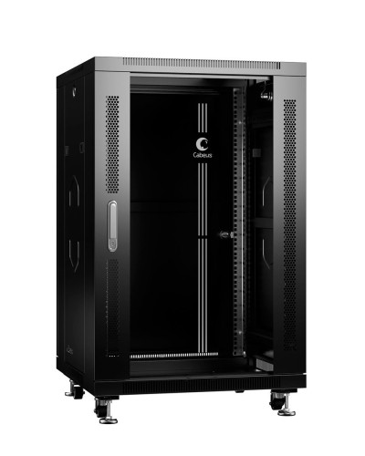 SH-05C-18U60/100-BK (8539c). Шкаф телекоммуникационный 19 напольный 18U. CABEUS в Пушкино