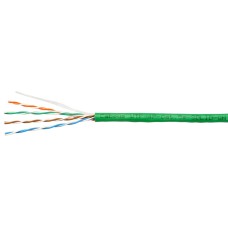 UTP-4P-Cat.5e-SOLID-LSLTx-GN (10990c). Кабель «витая пара» (LAN) для структурированных систем связи. CABEUS