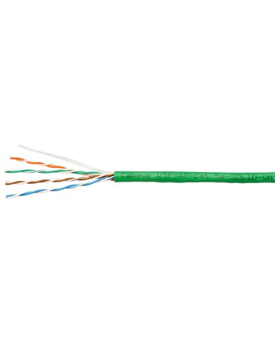 UTP-4P-Cat.5e-SOLID-LSLTx-GN (10990c). Кабель «витая пара» (LAN) для структурированных систем связи. CABEUS в Пушкино