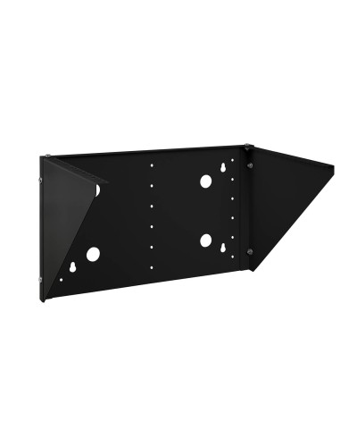 NC-6U-V-BK (12027c). Кронштейн настенный вертикальный 19 6U, цвет черный. CABEUS в Пушкино