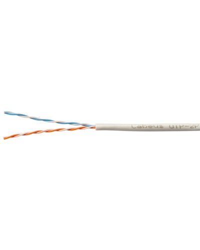 UTP-2P-Cat.5e-SOLID-GY-LIGHT-100 (11078c-5). Кабель «витая пара» (LAN) для структурированных систем связи. CABEUS в Пушкино