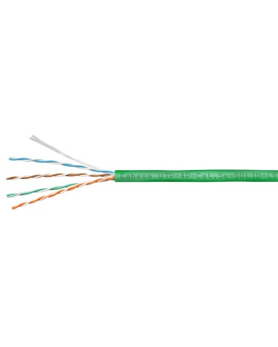 UTP-4P-Cat.5e-SOLID-LSZH-GN (9779c). Кабель «витая пара» (LAN) для структурированных систем связи. CABEUS в Пушкино
