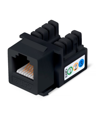 KJ-RJ12-90-BK (9481c): Вставка Keystone Jack в Пушкино