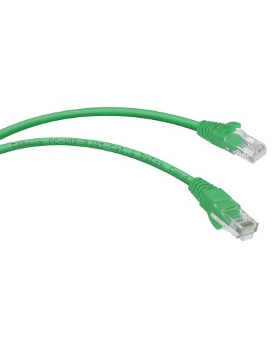 PC-UTP-RJ45-Cat.6-1m-GN (8684c), зелёный. Патч-корд медный. CABEUS в Пушкино