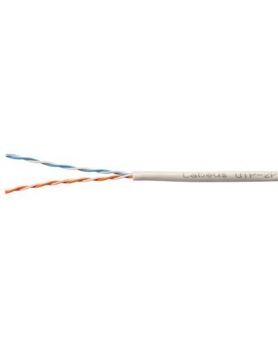 UTP-2P-Cat.5e-SOLID-LSZH-GY-100 (11063c-5). Кабель «витая пара» (LAN) для структурированных систем связи. CABEUS в Пушкино