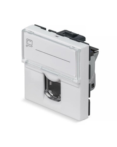 KJ-RJ45-Cat.6-SH-180T-FP-L-45 (11843c): Вставка Keystone Jack RJ-45 в Пушкино