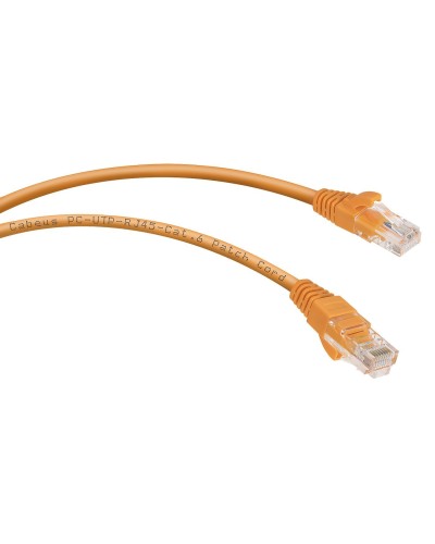 PC-UTP-RJ45-Cat.6-0.5m-OR (8697c), оранжевый. Патч-корд медный. CABEUS в Пушкино