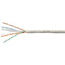 UTP-4P-Cat.6-SOLID-GY (7178c). Кабель «витая пара» (LAN) для структурированных систем связи. CABEUS
