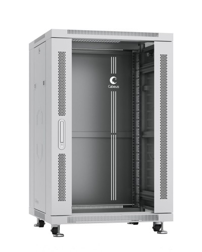 SH-05C-22U60/80 (7049c). Шкаф телекоммуникационный 19 напольный 22U. CABEUS в Пушкино
