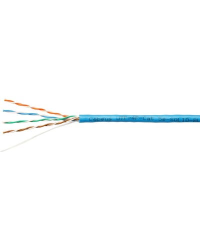 UTP-4P-Cat.5e-SOLID-BL-100 (7248c-5). Кабель «витая пара» (LAN) для структурированных систем связи. CABEUS в Пушкино