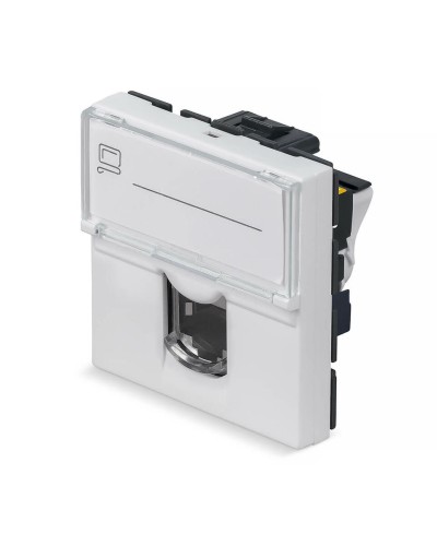 KJ-RJ45-Cat.6a-180T-FP-L-45 (11845c): Вставка Keystone Jack RJ-45 в Пушкино