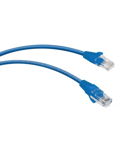 PC-UTP-RJ45-Cat.5e-0.3m-BL-LSZH (9527c), синий. Патч-корд медный. CABEUS в Пушкино