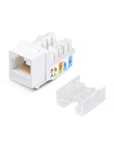 KJ-RJ45-Cat.6-90-SW (10071c): Вставка Keystone Jack RJ-45 в Пушкино
