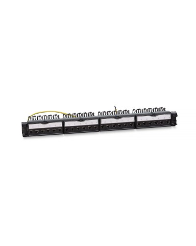 PL-24-KJ-RJ45-Cat.6-SH-180T (11833c): Патч-панель 19" (1U), 24 порта RJ-45, категория 6, полностью экранированная в Пушкино