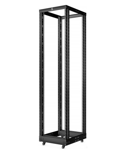 RA-32U-1000-BK (10158c). Открытая стойка 19, 32U, двухрамная, усиленная, цвет черный. CABEUS в Пушкино