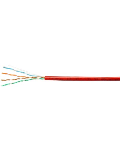 UTP-4P-Cat.5e-SOLID-RD-100 (7249c-5). Кабель «витая пара» (LAN) для структурированных систем связи. CABEUS в Пушкино