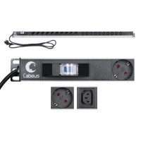 PDU-16-10S-10C13-B (9552c). Блок розеток. CABEUS