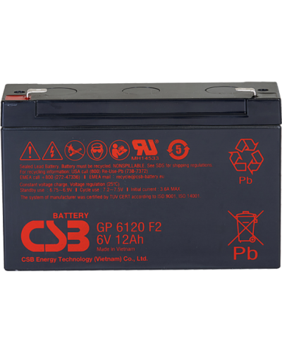 CSB GP 6120. Аккумулятор герметичный свинцово-кислотный. CSB в Пушкино