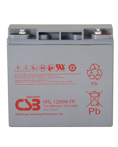 CSB HRL 12280W FR. Аккумулятор герметичный свинцово-кислотный. CSB в Пушкино