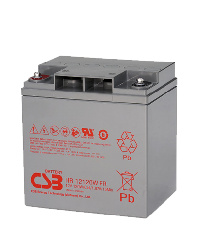 CSB HR 12120W FR. Аккумулятор герметичный свинцово-кислотный. CSB в Пушкино