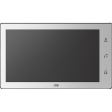 CTV-M4106AHD W (белый). Монитор домофона цветной. CTV