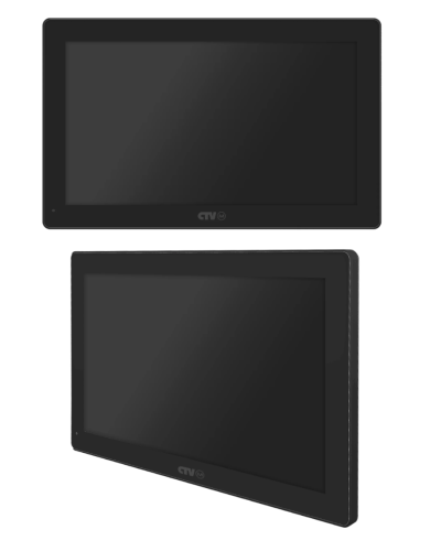 CTV-IM1030W Cloud 10 B (чёрный). Монитор домофона цветной. CTV в Пушкино