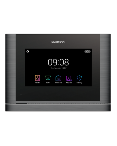 CDV-704MF/VZ (темное серебро). Монитор видеодомофона цветной. Commax в Пушкино
