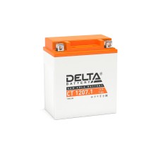 Delta CT 1207.1. Аккумулятор герметичный свинцово-кислотный стартерный. Delta