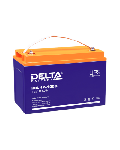 Delta HRL 12-100 X. Аккумулятор герметичный свинцово-кислотный. Delta в Пушкино