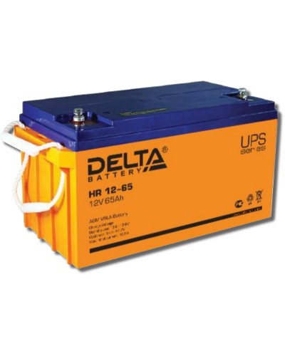Delta HR 12-65. Аккумулятор герметичный свинцово-кислотный. Delta в Пушкино