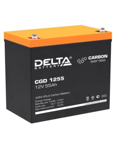 Delta CGD 1255. Аккумулятор герметичный свинцово-кислотный. Delta в Пушкино