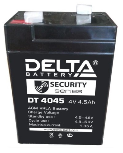 Delta DT 4045 (47мм). Аккумулятор герметичный свинцово-кислотный. Delta в Пушкино