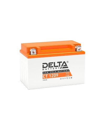 Delta CT 1209. Аккумулятор герметичный свинцово-кислотный стартерный. Delta в Пушкино