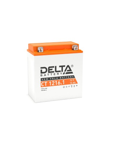 Delta CT 1216.1. Аккумулятор герметичный свинцово-кислотный стартерный. Delta в Пушкино
