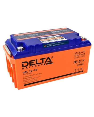 Delta GEL 12-65. Аккумулятор герметичный свинцово-кислотный. Delta в Пушкино
