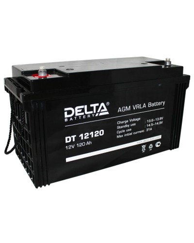 Delta DT 12120. Аккумулятор герметичный свинцово-кислотный. Delta в Пушкино