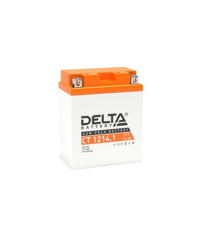 Delta CT 1214.1. Аккумулятор герметичный свинцово-кислотный стартерный. Delta в Пушкино