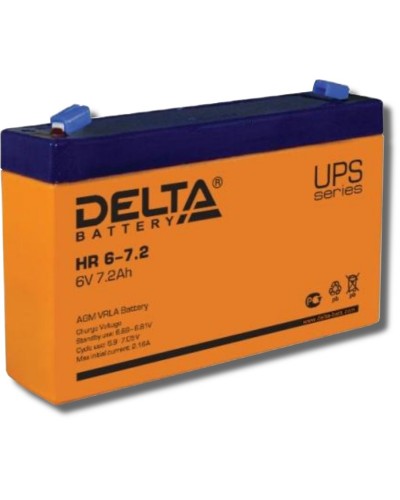 Delta HR 6-7.2. Аккумулятор герметичный свинцово-кислотный. Delta в Пушкино