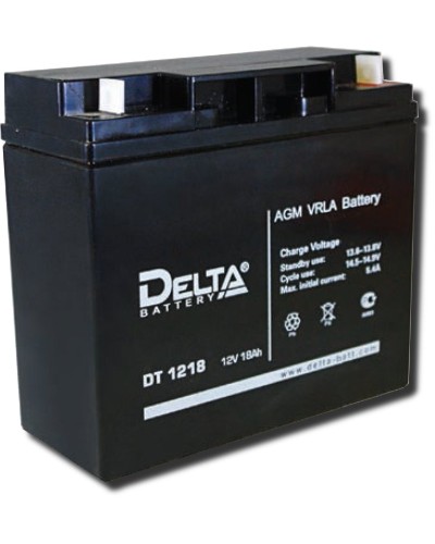 Delta DT 1218. Аккумулятор герметичный свинцово-кислотный. Delta в Пушкино