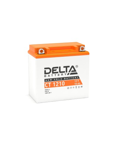 Delta CT 1210. Аккумулятор герметичный свинцово-кислотный стартерный. Delta в Пушкино