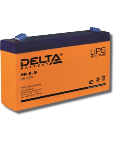 Delta HR 6-9. Аккумулятор герметичный свинцово-кислотный. Delta в Пушкино