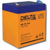 Delta HR 12-5.8. Аккумулятор герметичный свинцово-кислотный. Delta
