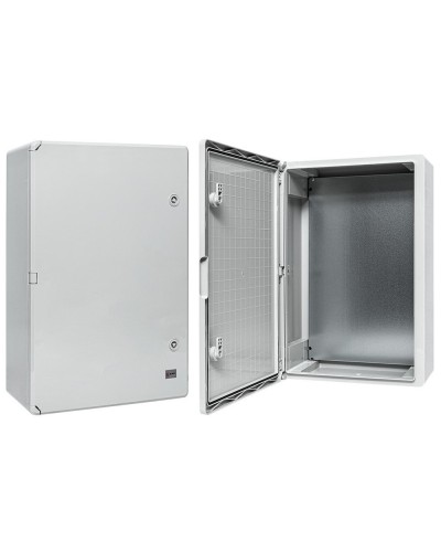 Бокс пластиковый с монтажной платой 600х400х200 IP65 PROxima (PB65MP008). Бокс пластиковый антивандальный. EKF в Пушкино