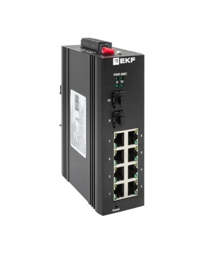 TSX-ML2-2GX/SFP-8GT. Промышленный управляемый коммутатор. EKF в Пушкино