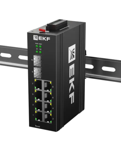 TSX-ML2-2GH/SFP-8GT. Промышленный управляемый коммутатор. EKF в Пушкино